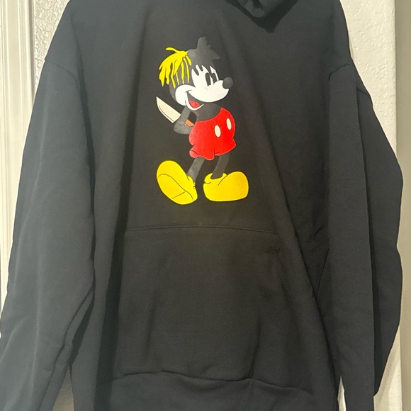 REVENGE 'DON'T KILL YOUR FRIENDS KIDS' BLACK HOODIE XXXTENTACION XL 2024 IN HAND - Picture 5 of 10